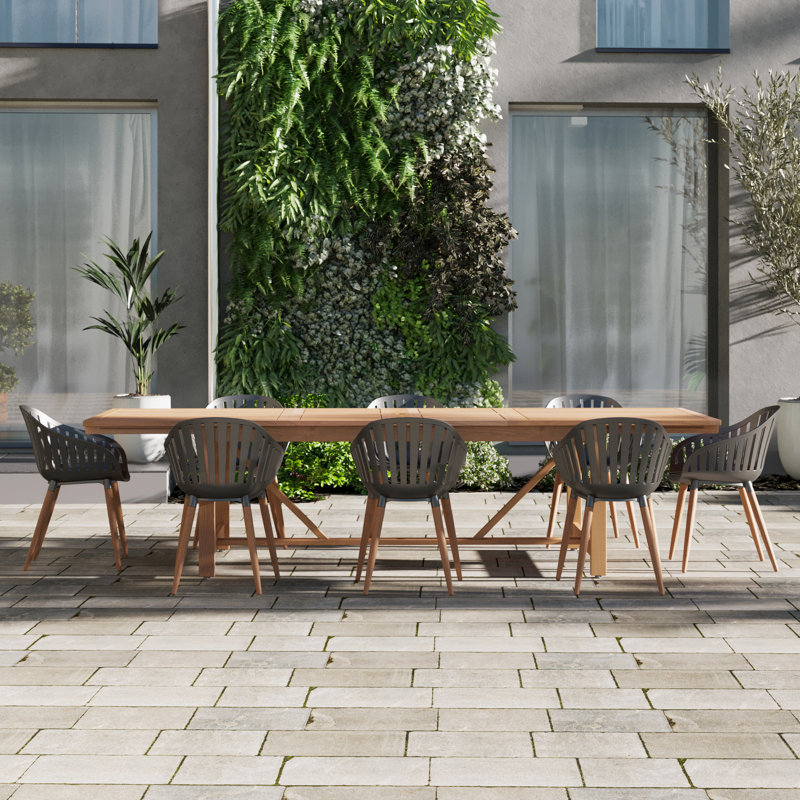 Lark Manor 4-Person Rectangular Outdoor Dining Set